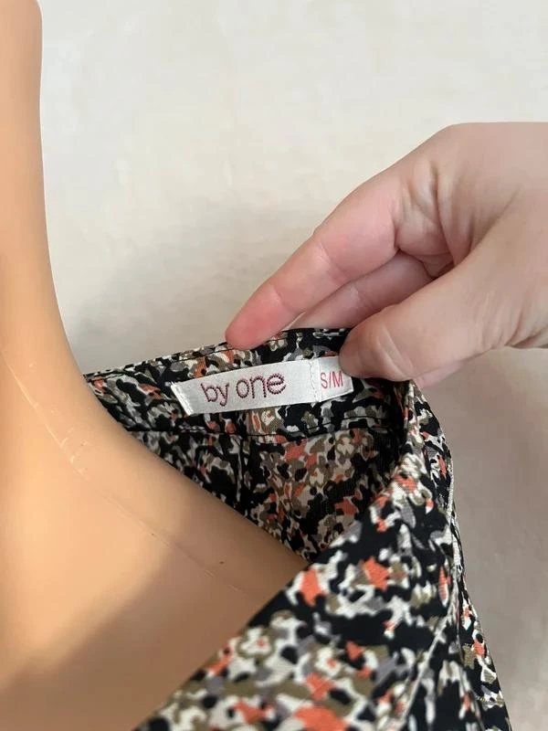 printed blouse by one – size s/m – photo 2